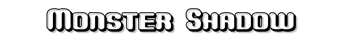 Monster Shadow font